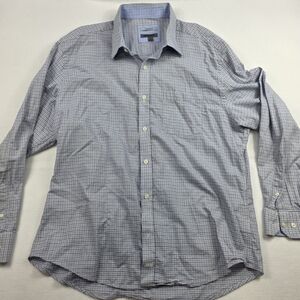 Men's Blue Checkered Shirt